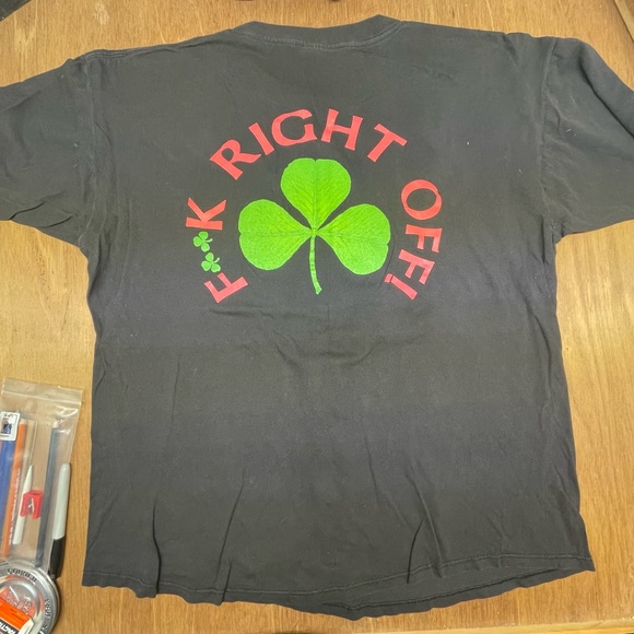 Vintage Authentic My Little Funhouse 90’s Irish Rock Band T Shirt - Picture 5 of 5